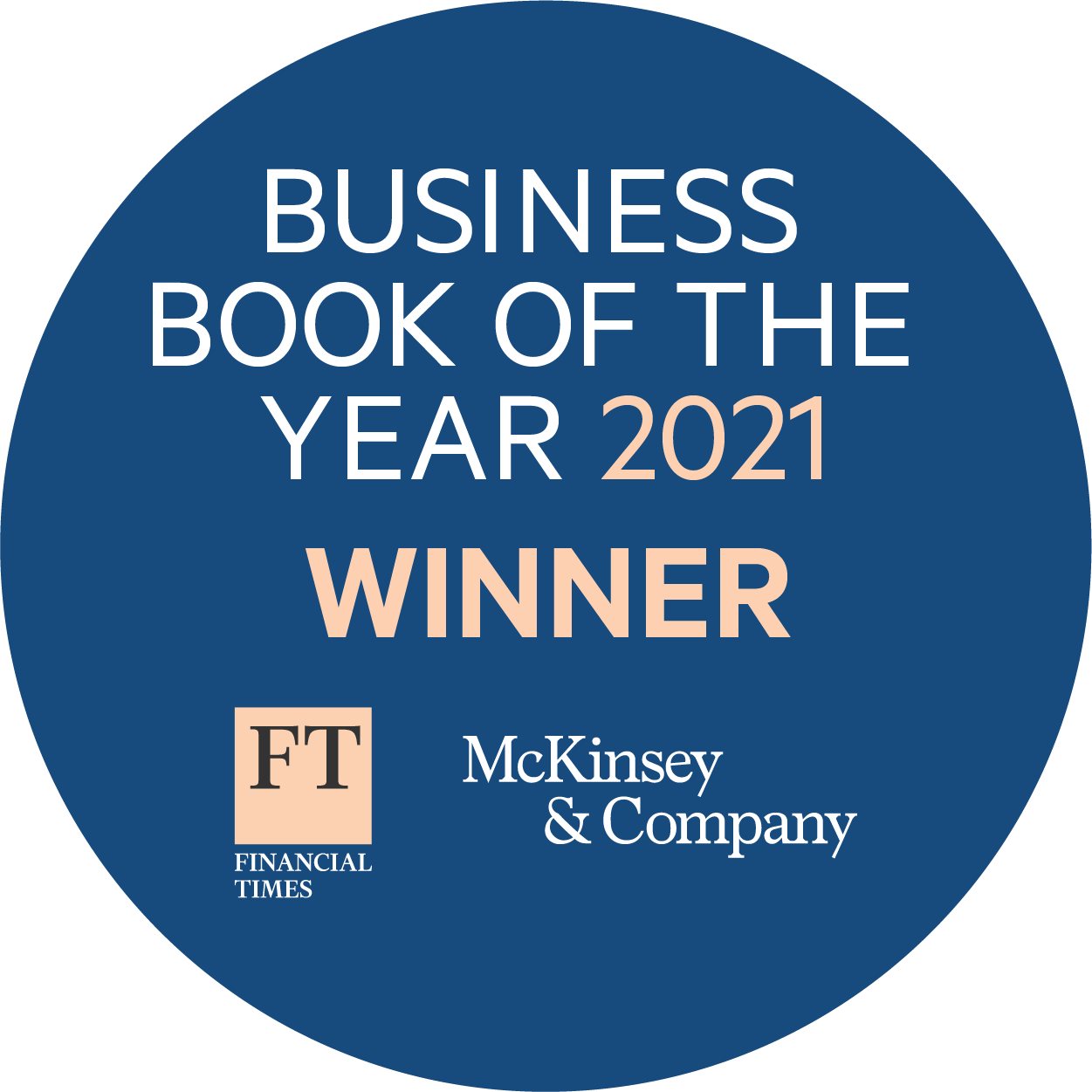 Business Book of the Year 2021 Winner, McKinsey and Company